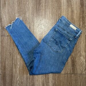 Adriano Goldschmied (AG) Farrah Ankle High-Rise Skinny Jeans